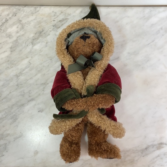 NWOT The Boyds Collection Teddy Bear Christmas Robe - Picture 10 of 14